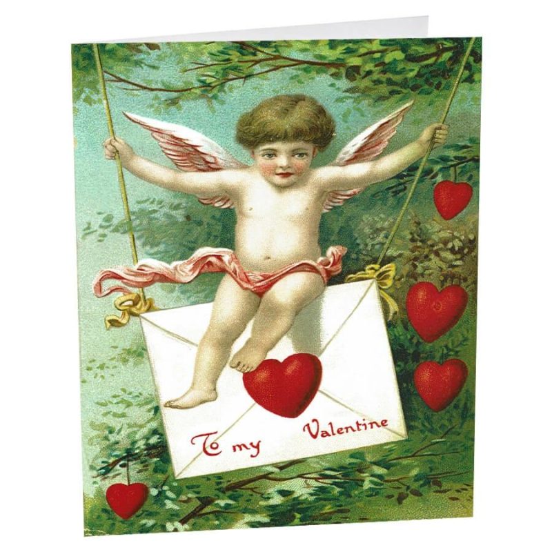 Valentine Angel Set/5 Greeting Cards  |  Valentine’s Day