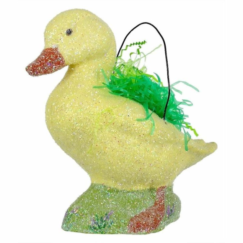 Yellow Duck Container  |  Easter