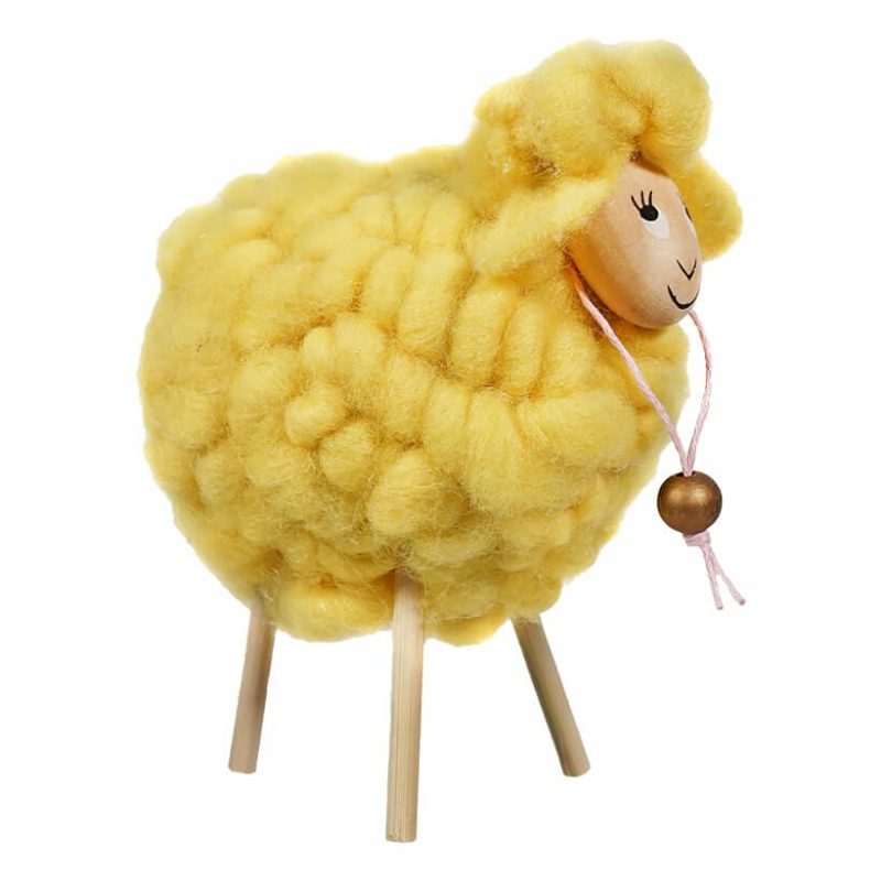 Yellow Wooly Sheep  |  Easter