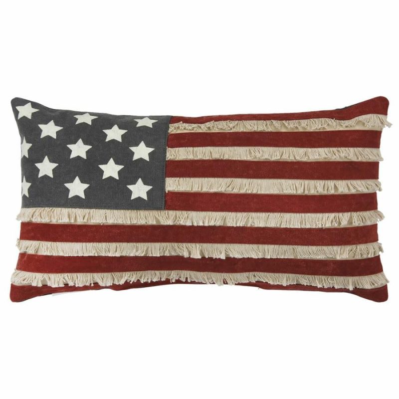 American Flag Pillow  |  Patriotic