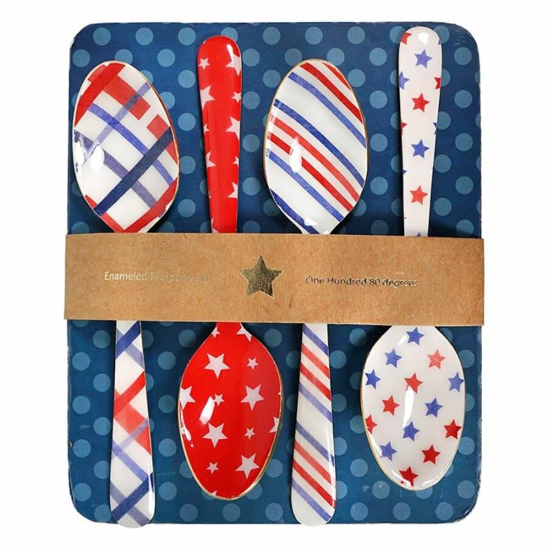 Americana Spoons Set/4  |  Patriotic