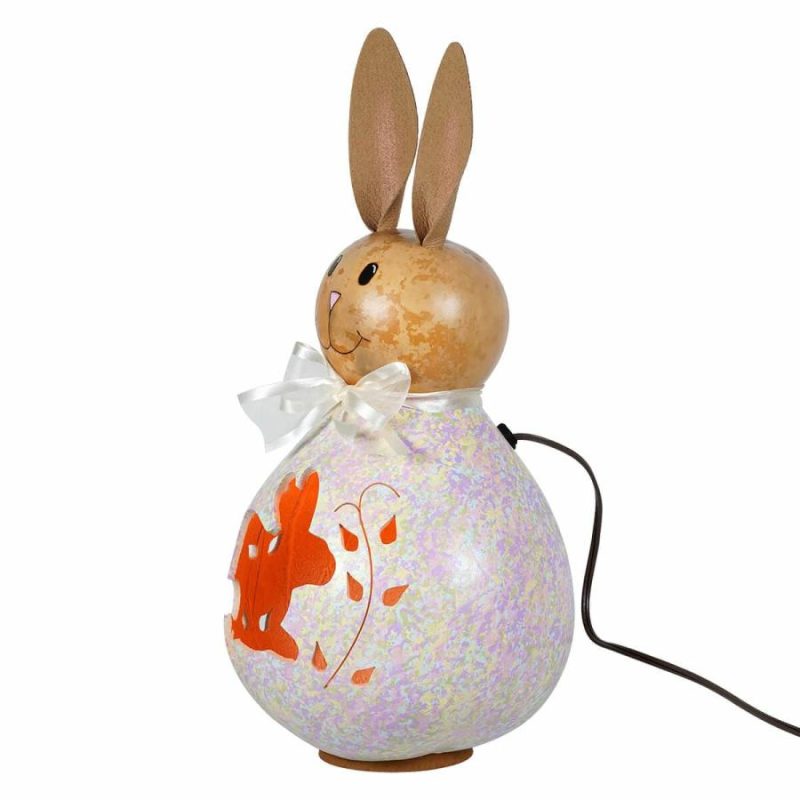 Paige Lighted Bunny Gourd  |  Easter