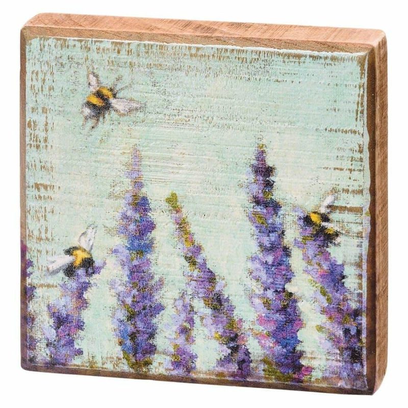 Lavender Block Sign  |  Easter