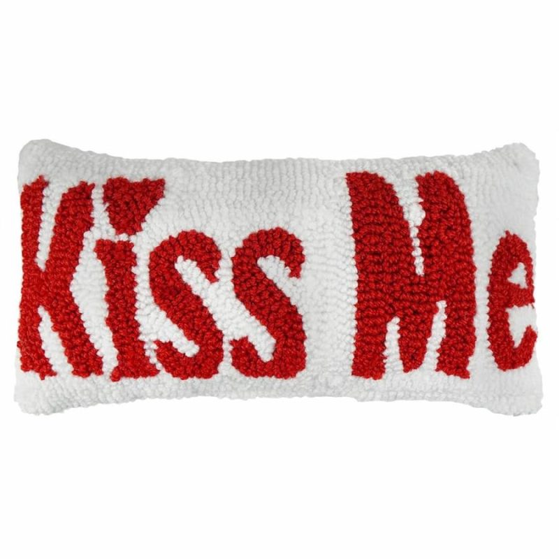 Hooked Kiss Me Pillow  |  Valentine’s Day