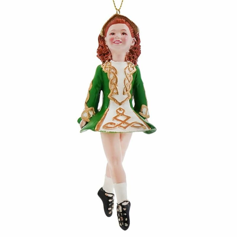 Irish Dancing Girl Ornament  |  St. Patrick’s Day