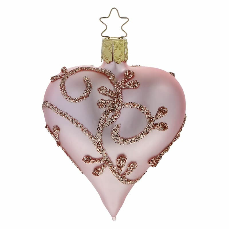 Matt Cotton Candy Heart Ornament  |  Valentine’s Day