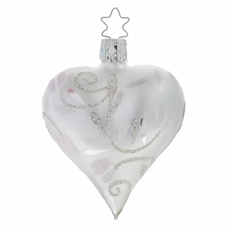 Silver Heart Ornament  |  Valentine’s Day