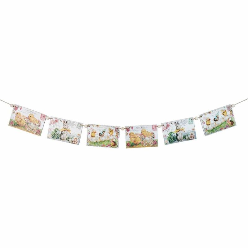 Storybook Easter Postcard Garland  |  Easter